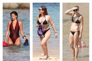 Δούκισσα Νομικού: Με τα... κουβαδάκια της στην παραλία χωρίς ρετούς - Χαλαρές στιγμές με τον σύζυγό της [Εικόνες]