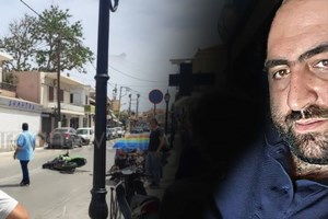 Τροχαίο στο κέντρο των Χανίων: Διαλύθηκε το κίτρινο κάμπριο στην Ηρώων Πολυτεχνείου