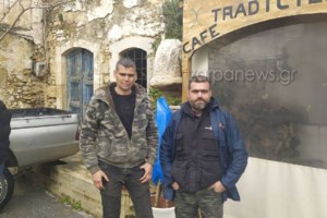 Καρέ καρέ η επιχείρηση στον Μυλοπόταμο για τους τρεις κτηνοτρόφους [Εικόνες-Βίντεο] - εικόνα 5