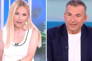 Χαμός ξανά στον αέρα του "Πρωινού" με Πετρογιάννη -Καλύβα - "Διευθύνω μια εκπομπή", φώναζε ο Λιάγκας