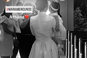 Μαρία Μενούνος: Νέες αδημοσίευτες φωτογραφίες από τη βάφτιση της κόρης της, Αθηνάς - εικόνα 2