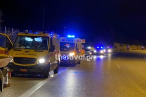 Θανατηφόρο τροχαίο στη Θεσσαλονίκη: Mε υπηρεσιακό όχημα της ΕΛΑΣ συγκρούστηκε η μηχανή
