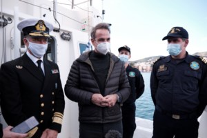 Μητσοτάκης: Τα σκάφη του Λιμενικού πλωτά συνοριακά φυλάκια - Η θάλασσα έχει σύνορα - εικόνα 4