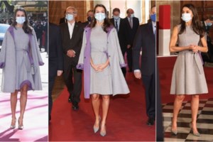 Βασίλισσα Λετίσια: Κομψή στις λάσπες με χακί και δερμάτινα μποτάκια - εικόνα 9