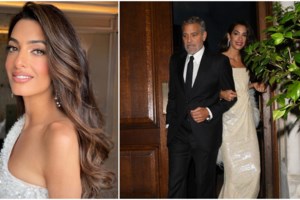 Αμάλ Κλούνεϊ: Η διαφορετική εμφάνιση με jumpsuit και μαύρα αξεσουάρ - Αγκαζέ με τον γοητευτικό Τζορτζ