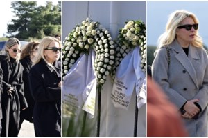 "Γιωργάρα στο καλό": Ο σπαρακτικός επικήδειος του Στρατή Λιαρέλλη στην κηδεία του Παπαδάκη [βίντεο]