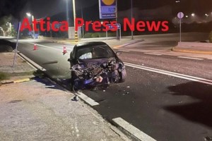 Θεσσαλονίκη: Ηλικιωμένος αποκοιμήθηκε στο τιμόνι και έπεσε σε πινακίδα ξενοδοχείου - Τρεις τραυματίες [εικόνες - βίντεο] - εικόνα 3