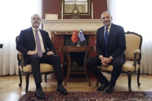 Ολοκληρώθηκε η συνάντηση Γεραπετρίτη-Φιντάν στο ΥΠΕΞ - Πάνω από δύο ώρες οι συνομιλίες - εικόνα 4