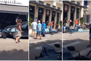 Τροχαίο στην Ποσειδώνος: Βίντεο ντοκουμέντο - Η στιγμή που το ΙΧ περνάει κόκκινο και πέφτει με ταχύτητα πάνω στην 30χρονη