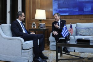 Στέιτ Ντιπάρτμεντ: Η ισχυρή σχέση ΗΠΑ-Ελλάδας επιβεβαιώθηκε στη συνάντηση Μπλίνκεν-Μητσοτάκη