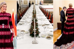 Βασίλισσα Μάξιμα: Με one shoulder οσκαρικό κόκκινο φόρεμα και χωρίς τιάρα στο Μέγαρο Μουσικής - εικόνα 15