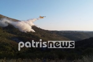 Υπό μερικό έλεγχο τέθηκε φωτιά στο Ωραιόκαστρο Θεσσαλονίκης