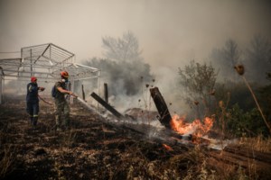 Αρχαία Ολυμπία: Άσκηση πυρόσβεσης παρουσία Μενδώνη-Στυλιανίδη - εικόνα 4