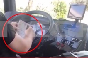 Κυψέλη: "Κίνδυνος-θάνατος" οδηγός λεωφορείου του ΟΑΣΑ - Με το κινητό στα χέρια, νύχτα και υπό βροχή - εικόνα 4