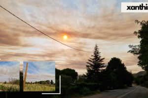 Φωτιά στην Αλεξανδρούπολη: Δύσκολη νύχτα με ισχυρούς ανέμους - Στη μάχη και τα εναέρια μέσα [εικόνες-βίντεο]