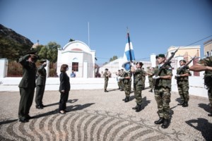 Ηχηρό μήνυμα Σακελλαροπούλου: Η τουρκική ηγεσία πλειοδοτεί σε επιθετικές δηλώσεις - Πολύτιμο κομμάτι της πατρίδας μας το Καστελόριζο