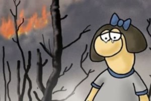 Αρκάς: Το συγκλονιστικό σκίτσο για την υπεράνθρωπη προσπάθεια των πυροσβεστών [εικόνα]