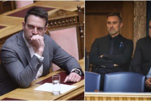 Ο Κασσελάκης στο πάρτι του Sodade για την ψήφιση του νομοσχεδίου για τα ομόφυλα ζευγάρια - εικόνα 2