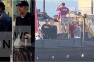 Χαμογελαστός επέστρεψε στην Καλαμάτα ο Ματ Ντέιμον για την ταινία "Οδύσσεια"- Τα γυρίσματα πάνε πολύ καλά"