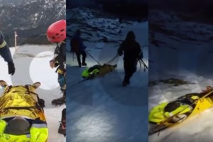 Διάσωση ορειβατών στον Ταΰγετο: Αυτή είναι η κατάσταση των δύο τραυματιών