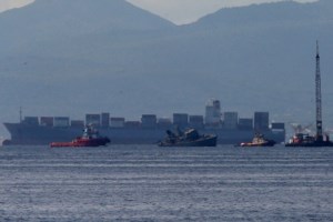 "Καλλιστώ": Συγκλονιστικές εικόνες από το ατύχημα στο λιμάνι του Πειραιά