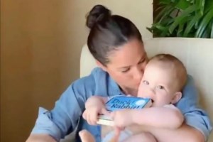 Αυτό ήταν το "μενού" των γενεθλίων του Άρτσι: Η τούρτα δια χειρός Μέγκαν και ο στολισμός από τον Χάρι