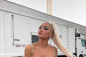 Το φόρεμα... οφθαλμαπάτη της Ελένης Φουρέιρα - Σαν γυμνή, τρέλανε το διαδίκτυο [εικόνες]