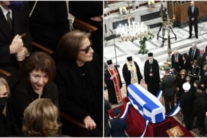 Κηδεία Σημίτη: Λιποθύμησε η βουλευτής του ΠΑΣΟΚ Κατερίνα Σπυριδάκη κατά τη διάρκεια της εξοδίου ακολουθίας - εικόνα 2