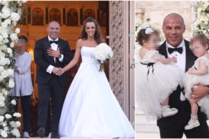 Καλεσμένη σε γάμο η Mάγδα Τσέγκου: Το ασύμμετρο φόρεμα που τόνισε τα πόδια της και ο πανύψηλος σύντροφός της - εικόνα 2