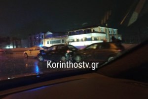 Θεσσαλονίκη: Καραμπόλα έξι αυτοκινήτων στην Εθνική Οδό - Δεν υπήρξαν τραυματισμοί