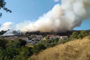 Σε ύφεση η πυρκαγιά στη Δεσκάτη Γρεβενών [Βίντεο]