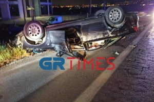 Σοβαρό τροχαίο στο Κιάτο: Σύγκρουση ΙΧ με μοτοσυκλέτα - Τραυματίας ο οδηγός του δικύκλου [Βίντεο]