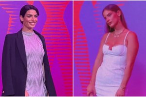 Κατερίνα Παπουτσάκη: Κομψή με το απόλυτο μικρό μαύρο φόρεμα στο Παρίσι