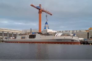 Έτοιμη η πρώτη ελληνική φρεγάτα Belharra -Έγινε η δοκιμαστική καθέλκυση, την Τετάρτη η επίσημη τελετή [βίντεο] - εικόνα 3