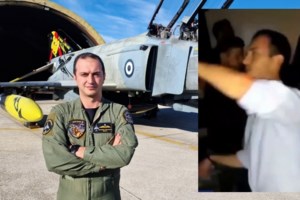 Στάθης Τσιτλακίδης: Κουφέτα και λευκά τριαντάφυλλα στην κηδεία του 31χρονου Σμηναγού - Η επιθυμία της οικογένειας