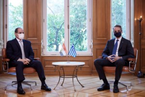 Συνάντηση Μητσοτάκη - Αναστασιάδη: "Δεν μπορεί να γίνει αποδεκτή καμία λύση δύο κρατών" - εικόνα 6