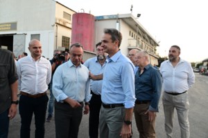 Στο υπουργείο Υγείας ο Κυριάκος Μητσοτάκης - Πώς τον υποδέχτηκαν οι εργαζόμενοι [εικόνες - βίντεο]