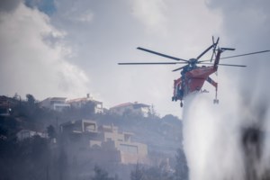 Οριοθετήθηκε η φωτιά στη Λαμία: Καίει κάτω από τον Προφήτη Ηλία- Σηκώθηκαν εναέρια μέσα πυρόσβεσης - εικόνα 4