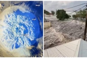 Τόνγκα: Αδύνατες οι τηλεπικοινωνίες μετά το τσουνάμι - Έφτασε μέχρι την Ελλάδα το κρουστικό κύμα του ηφαιστείου [Εικόνες] - εικόνα 3