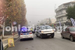 Θεσσαλονίκη: "Τρελή" πορεία αυτοκινήτου με δύο τραυματίες - Eπεσε σε στάση λεωφορείου