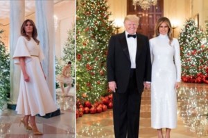 Μελάνια Τραμπ: Η ασυνήθιστα cozy εμφάνιση με oversized παλτό & φαρδιές μπότες - εικόνα 2