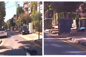 Εγκλημα στην Αγία Παρασκευή: Mε καλυμμένα τα χαρακτηριστικά ο δράστης -"Φορούσε μάλλον full face" - Πυροβόλησε 5 φορές - εικόνα 6