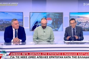 Έξαλλος ο Οικονόμου για τους τσακωμούς στον ΣΚΑΪ: Όσοι επιχειρούν να κάνουν αρένα την εκπομπή μας θα αποτύχουν [βίντεο]