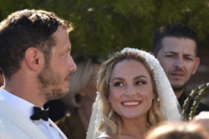 Αθηνά Οικονομάκου: Οι αδημοσίευτες φωτογραφίες από τον γάμο της με τον Φίλιππο Μιχόπουλο