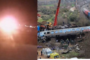 Τέμπη: Νέα σοκαριστικά βίντεο ντοκουμέντα - Καρέ-καρέ η πορεία των τρένων και η τρομακτική έκρηξη - εικόνα 2