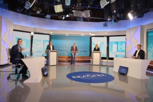 Ικανοποίηση στην ΕΡΤ για το νέο μοντέλο debate μετά την τηλεμαχία Μπακογιάννη - Δούκα