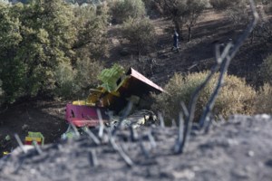 "Λύγισε" η δημοσιογράφος της ΕΡΤ που είδε την πτώση του Canadair - "Mε αυτοθυσία αυτά τα παλικάρια έπεφταν στην πλαγιά" - εικόνα 2