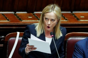 Συνάντηση Μελόνι με Φον ντερ Λάιεν και Σαρλ Μισέλ στις Βρυξέλλες στις 3 Νοεμβρίου