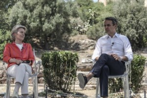 Κρήτη: Βόλτα με σκάφος στα Σφακιά για Μητσοτάκη και Φον Ντερ Λάιεν [Βίντεο] - εικόνα 2
