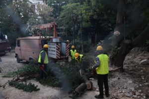 "ΑΝΤΑΡΣΥΑ" στα Εξάρχεια: Η διαμαρτυρία (δήθεν) για τα δέντρα που κόβονται- Ποιοι δεν θέλουν το Μετρό και ο "επαμφοτερίζων" Χάρης Δούκας - εικόνα 3